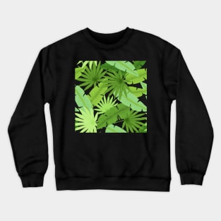 Palm Leaves Crewneck Sweatshirt